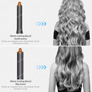 Modelador de Cabelo Automático 5 em 1 – Seca, Alisa e Faz Cachos com Ar Quente e Frio (1300W)