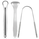 Kit Premium de Raspadores de Língua em Aço Inox