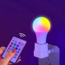 Lâmpada Multicolor Smart LED com Controle Remoto