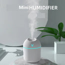 Umidificador e Difusor de Aromas USB com Luz LED