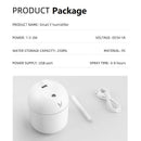 Umidificador e Difusor de Aromas USB com Luz LED