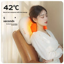 Massageador Elétrico Shiatsu com Aquecimento para Pescoço e Corpo