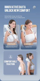 Massageador Inteligente para Pescoço e Ombros sem Fio