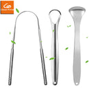 Kit Premium de Raspadores de Língua em Aço Inox