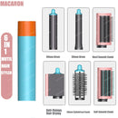 Modelador de Cabelo Automático 5 em 1 – Seca, Alisa e Faz Cachos com Ar Quente e Frio (1300W)