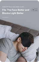 Máscara 3D para Dormir com Bloqueio Total de Luz