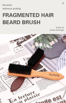 Escova Masculina para Barba e Limpeza de Corte