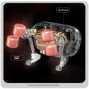 Massageador Elétrico Shiatsu com Aquecimento para Pescoço e Corpo