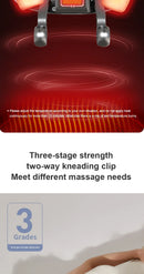Massageador Elétrico Shiatsu com Aquecimento para Pescoço e Corpo