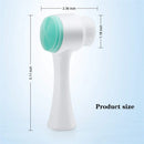 Escova Facial 3D de Silicone para Limpeza e Esfoliação