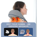 Massageador Inteligente para Pescoço e Ombros sem Fio