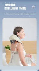 Massageador Inteligente para Pescoço e Ombros sem Fio
