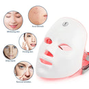 Máscara Facial LED Rejuvenescedora com 7 Cores