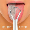 Limpador de Língua Profissional em Aço Inoxidável