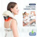 Massageador Inteligente para Pescoço e Ombros sem Fio