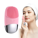 Escova Facial Elétrica de Limpeza e Massagem