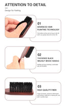 Escova Masculina para Barba e Limpeza de Corte