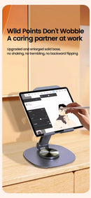 Suporte Giratório Premium para Celular e Tablet