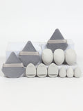 Kit Completo de Esponjas para Maquiagem – 12 Peças
