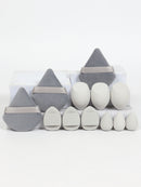 Kit Completo de Esponjas para Maquiagem – 12 Peças