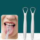 Limpador de Língua Profissional em Aço Inoxidável