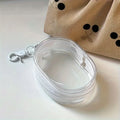 Mini Bolsa Portátil Transparente