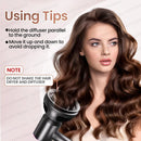 Kit Modelador de Cabelo 5 em 1 Profissional – Seca, Alisa e Modela com Praticidade