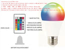 Lâmpada Multicolor Smart LED com Controle Remoto