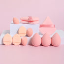 Kit Completo de Esponjas para Maquiagem – 12 Peças