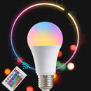 Lâmpada Multicolor Smart LED com Controle Remoto