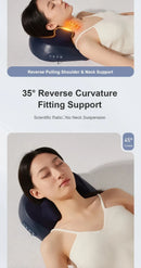 Massageador Elétrico Shiatsu com Aquecimento para Pescoço e Corpo