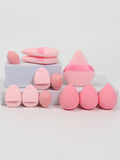 Kit Completo de Esponjas para Maquiagem – 12 Peças