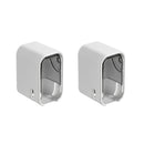 Porta Escovas de Dente com Tampa e Fixação na Parede